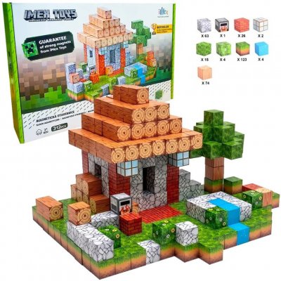 iMex Toys Magnetická stavebnice 312 ks – Zboží Živě