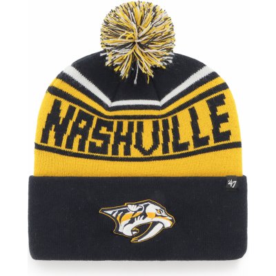 47 Brand zimní čepice Nashville Predators Stylus ’47Cuff Knit – Zboží Mobilmania