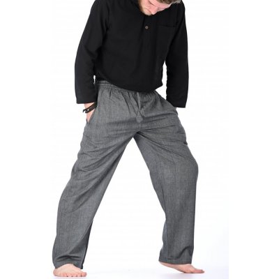 Pánské kalhoty tmavě šedé – Zboží Mobilmania
