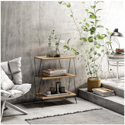 Asir AS0622 LAZANDOS 75 x 48 cm hnědá / černá – Zboží Dáma