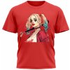 Dětské tričko Harley Quinn Červená