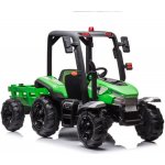 Mamido dětský elektrický traktor s přívěsem 24V Blast 2x200W zelená – Zboží Dáma