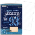 Argus Linkovaný školní sešit s okrajem 444 Blue Jeans A4 – Hledejceny.cz