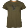 Army a lovecké tričko a košile Tričko Pinewood Moose 24 Ladies Hunting Olive