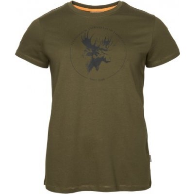 Tričko Pinewood Moose 24 Ladies Hunting Olive – Hledejceny.cz