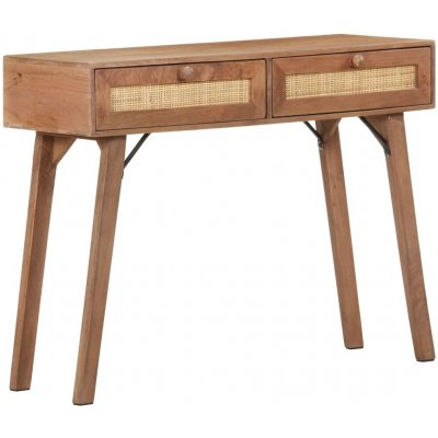 vidaXL Konzolový stolek 100 x 35 x 76 cm masivní mangovníkové dřevo 11461.323598 – Hledejceny.cz