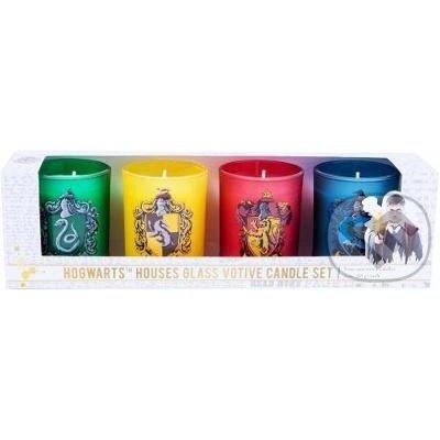 Harry Potter: Hogwarts Houses Glass Votive Candle Set - Insight Editions – Zboží Mobilmania