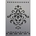 Daily Art Šablona plastová Damašek 1 A5 – Zboží Mobilmania