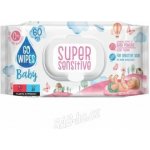GoWipes Dětské vlhčené ubrousky Super Sensitive 60 ks – Sleviste.cz