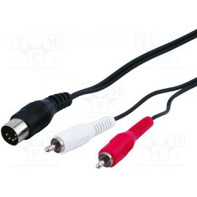 kabel 5-pin din 1m – Heureka.cz