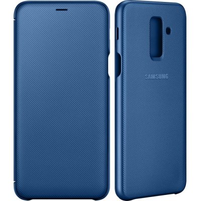 Samsung Wallet Cover Galaxy A6+ 2018 blue EF-WA605CLEGWW – Hledejceny.cz