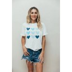 Kojící tričko Blue Hearts – Zboží Dáma