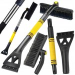 ONDRAGON Teleskopická škrabka na auto s kartáčem OD2223 | Zboží Auto