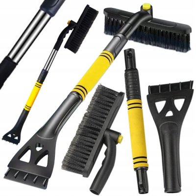 ONDRAGON Teleskopická škrabka na auto s kartáčem OD2223 | Zboží Auto