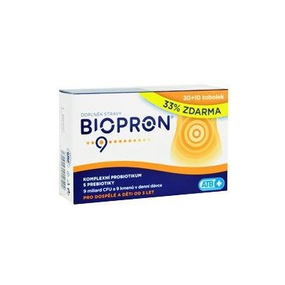 Biopron 9 probiotických kmenů 30 tobolek
