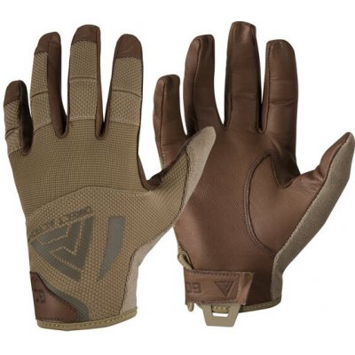 Direct Action® Rukavice Hard Gloves kožené Coyote Brown S–Regular – Hledejceny.cz