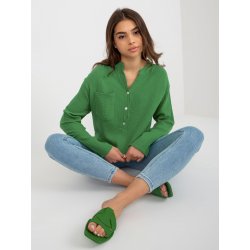 Basic košile na knoflíky -tw-ks-bi-1144.07 green