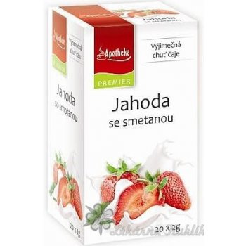 Apotheke Jahoda se smetanou čaj 20 x 2 g