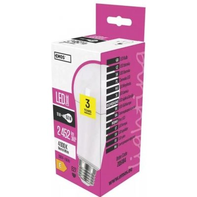 Emos LED žárovka Classic A67 19W E27 neutrální bílá 1525733436 – Zbozi.Blesk.cz