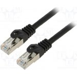 Lanberg PCF6-10CC-2000-BK Patch F/UTP Kat. 6 RJ45 vidlice z obou stran lanko CCA – Zboží Živě
