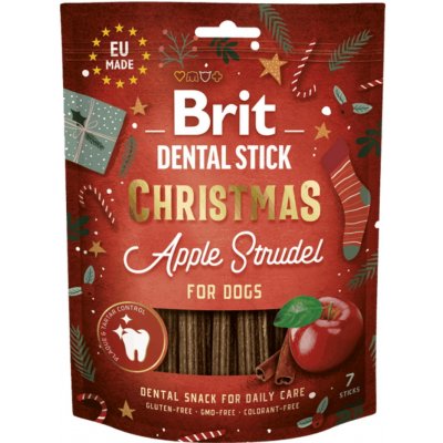 BRIT Dental Stick Christmas Apple strudel 250 g – Sleviste.cz