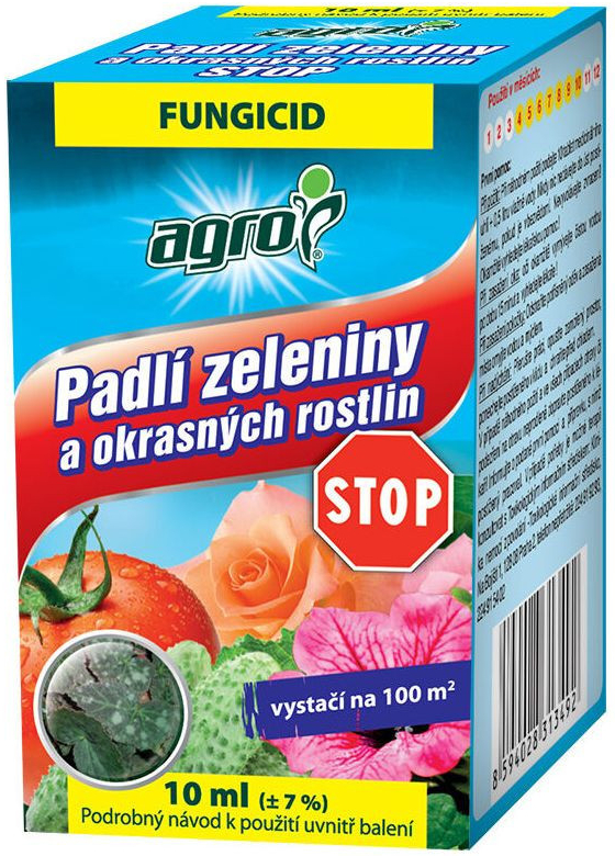 Agro Padlí zeleniny a okrasných rostlin STOP 10 ml