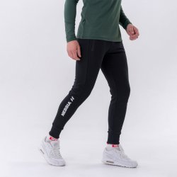 Nebbia Next Level tepláky Slim “Re-gain” 320 Black Černá