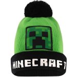 dětská zimní čepice s bambulí Minecraft Creeper – Hledejceny.cz