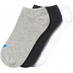 adidas ponožky TREFOIL LINER WHTBLKGRY bílá – Zboží Mobilmania