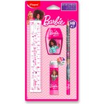 MAPED Souprava MAPED Barbie 4ks školních potřeb 486817 – Hledejceny.cz