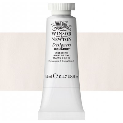 Winsor & Newton Kvašová barva 14 ml Zinc White – Zbozi.Blesk.cz