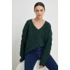 Dámský svetr a pulovr Answear Lab Vlněný svetr mj85245.FKK zelená