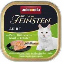 Animonda Vom Feinsten Adult krůta kuřecí prsa bylinky 16 x 100 g