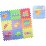 Lamps Pěnové puzzle 9 ks dopravní prostředky – Zboží Dáma