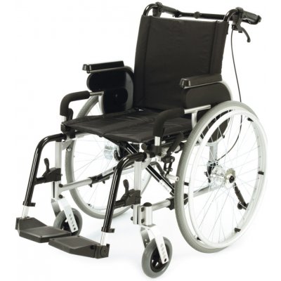 PRIMEO PLUS Invalidní vozík s brzdami pro doprovod šířka sedu 39 cm – Sleviste.cz