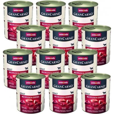 Animonda GranCarno Adult masový kokteil 12 x 800 g – Hledejceny.cz