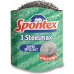 Spontex 3 Steelmax pletená ocelová drátěnka 12 g 3 ks – Hledejceny.cz