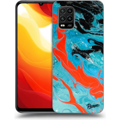 Pouzdro Picasee silikonové Xiaomi Mi 10 Lite - Blue Magma černé – Zbozi.Blesk.cz