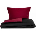 Kvalitex satén povlečení Luxury Collection vínové černé 140x200 70x90 – Hledejceny.cz