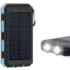 Powerbanka SolarPower N2-102 10000 mAh modrá