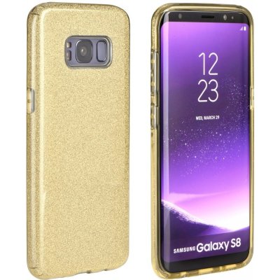 Pouzdro Forcell Shining Samsung Galaxy S8 Plus zlaté – Zboží Mobilmania