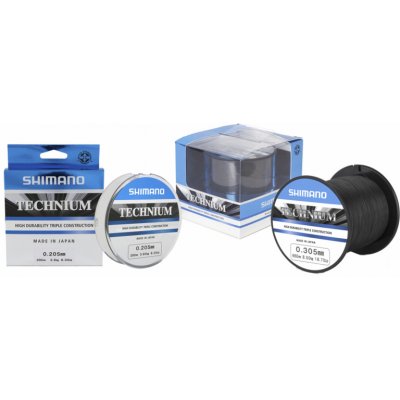 Shimano Technium Tmavá 200m 0,25mm 6,1kg – Zboží Dáma