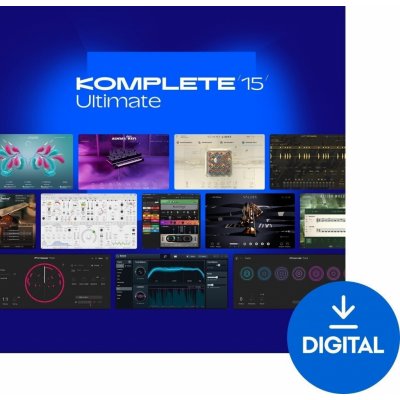 Native Instruments Komplete 15 Ultimate Digitální produkt – Zboží Mobilmania