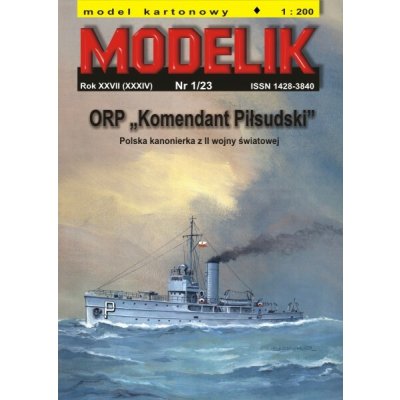Modelik Kanonierka ORP Komendant Pilsudski – Hledejceny.cz