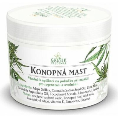 GREŠÍK Konopná mast, 50 ml – Zbozi.Blesk.cz