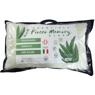 B.E.S. Petrovice Zdravotní polštář Fiocco Memory Aloe 50x80 – Zboží Mobilmania