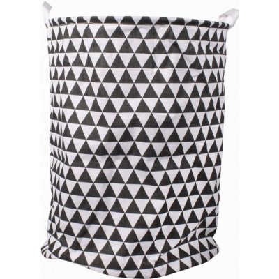Muf-Art K06 Koš 40x50 cm bílo-černý – Zboží Mobilmania
