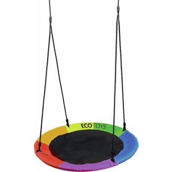 Eco Toys Houpací kruh Čapí hnízdo 100 cm barevný