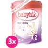 Umělá mléka Babybio 2 OPTIMA 3 x 800 g