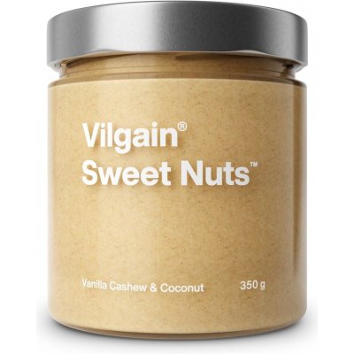Vilgain Sweet Nuts Kešu a kokos s vanilkou 350 g – Zboží Mobilmania